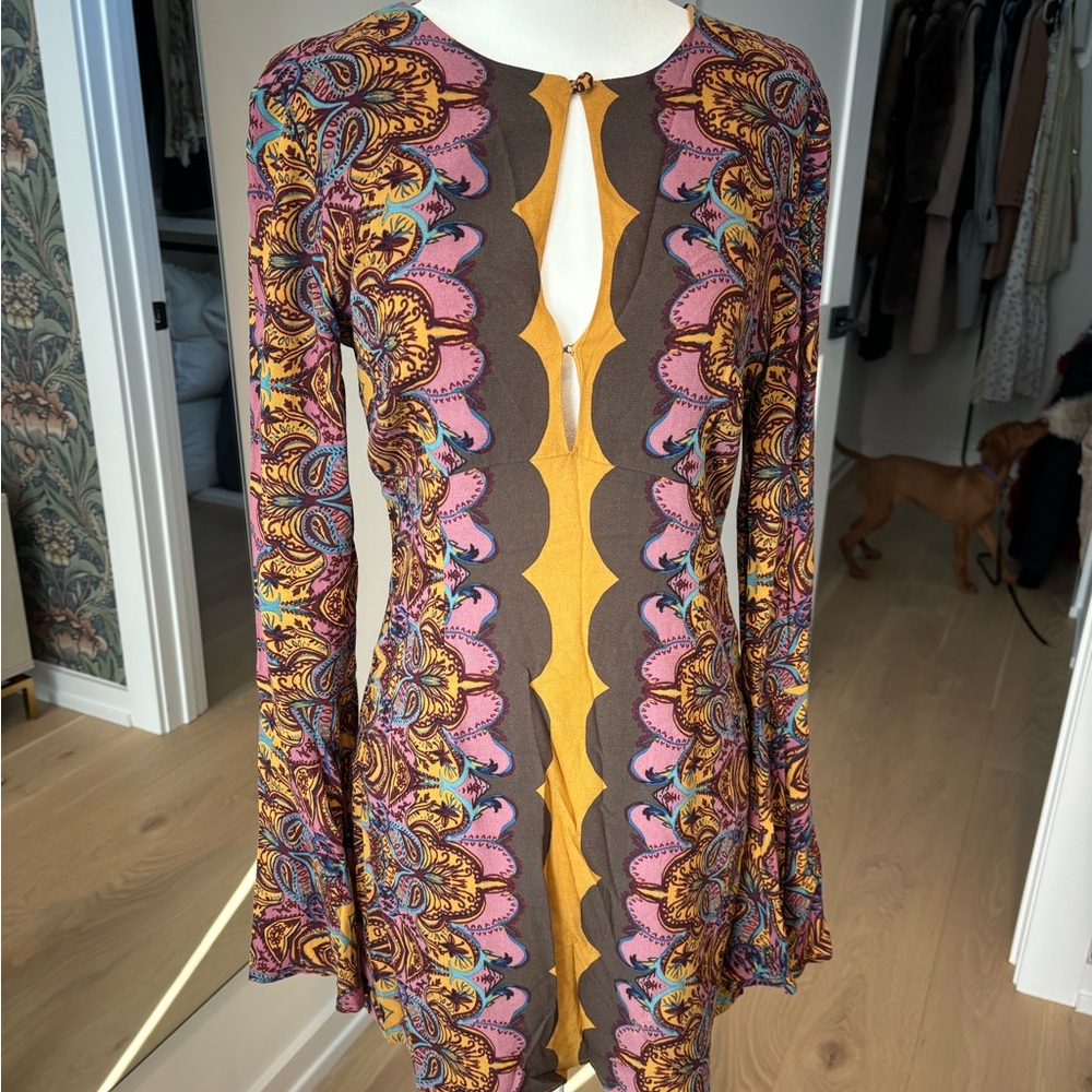 Free People Autumn mini dress sz 2